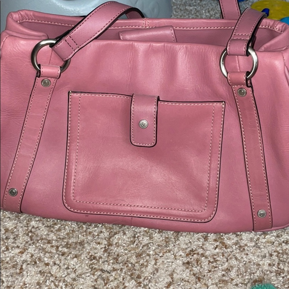 Pink Apostrophe handbag
